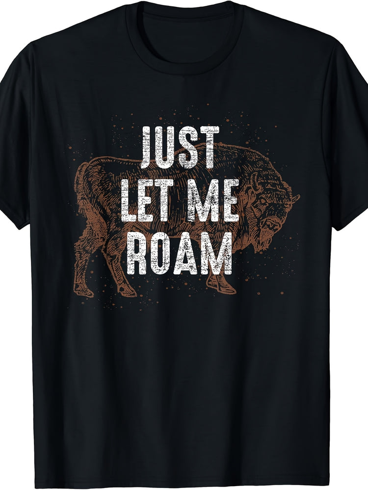 American Bison Wildlife Animal Countryside Buffalo T-Shirt